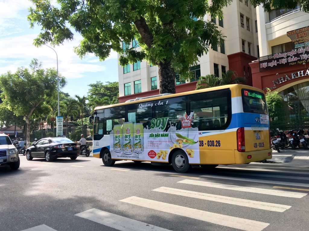 Quảng cáo xe taxi