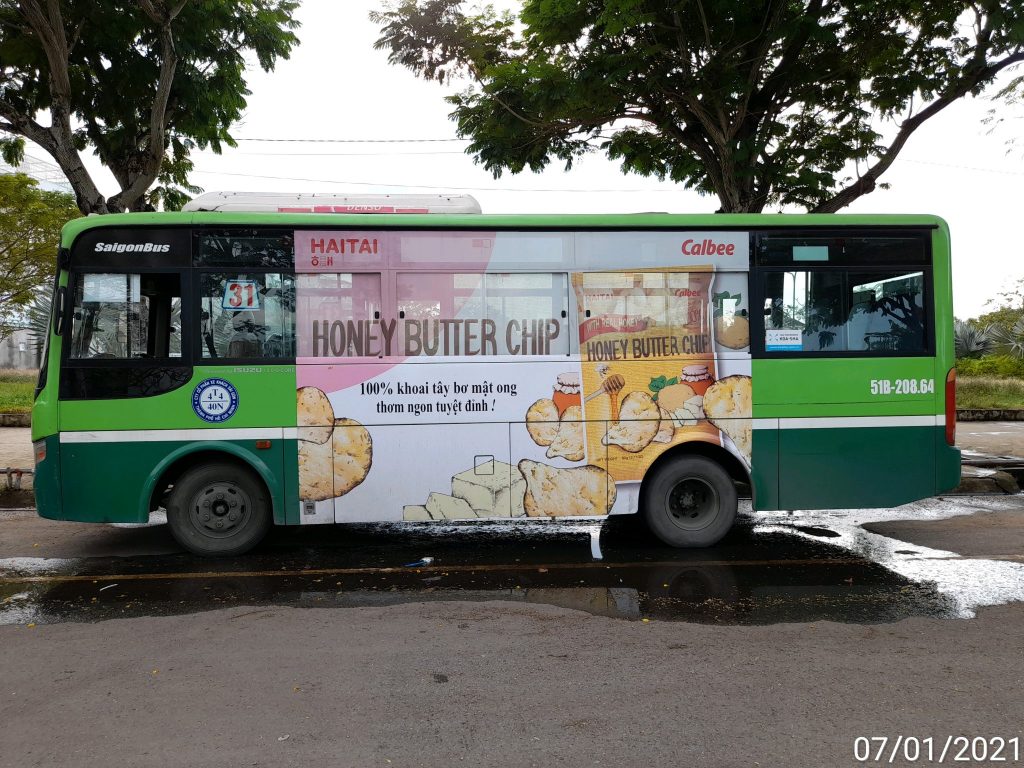 Quảng cáo xe taxi