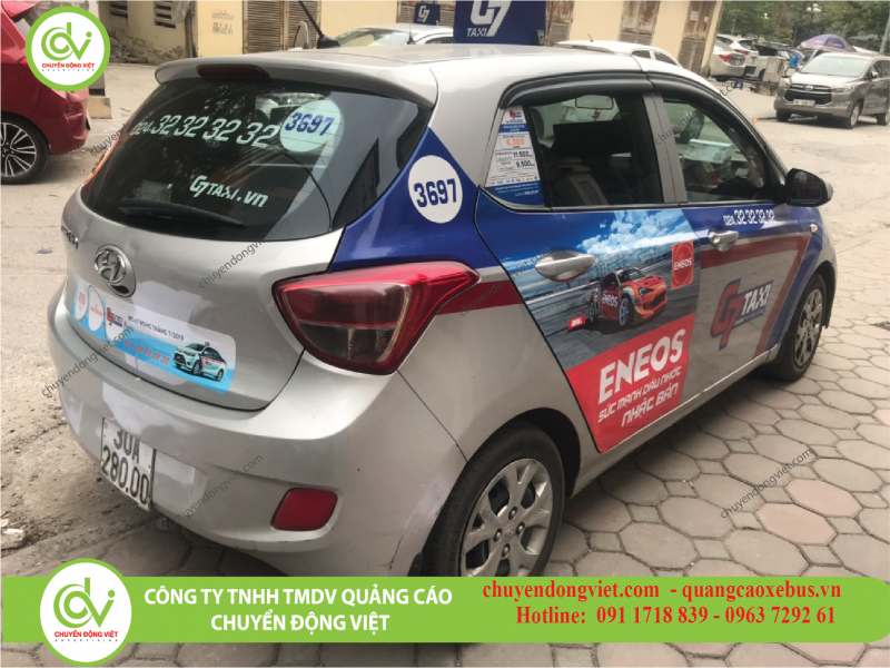 Quảng cáo xe taxi