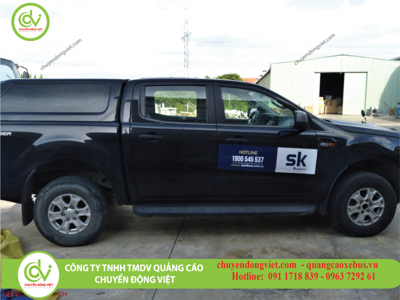 Quảng cáo xe taxi