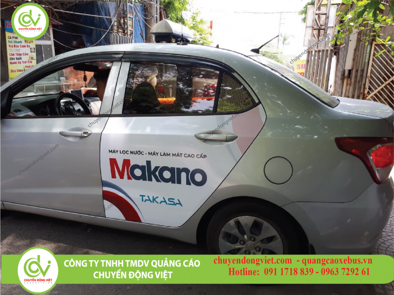 Quảng cáo xe taxi