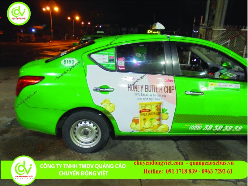 Quảng cáo xe taxi