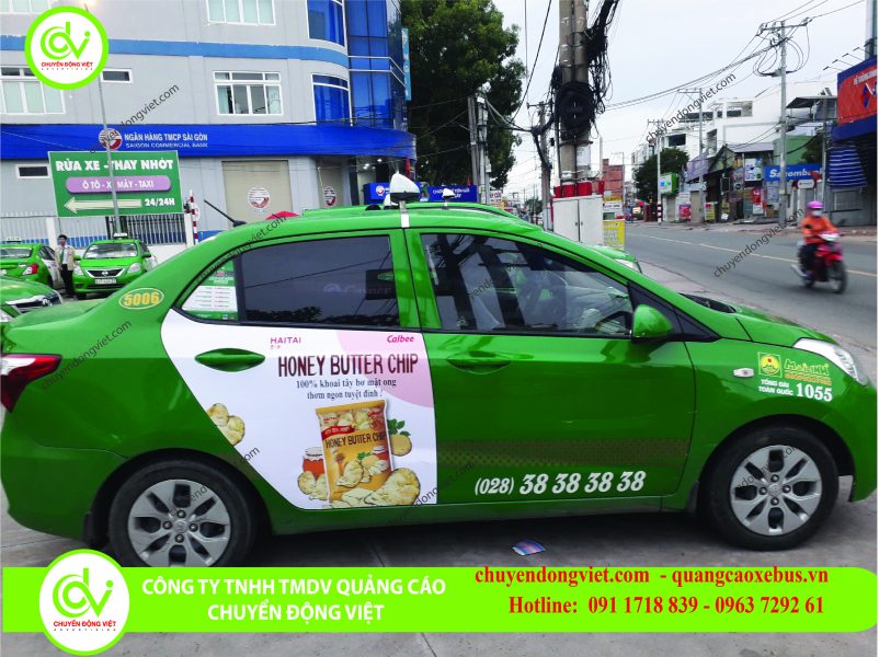 Quảng cáo xe taxi